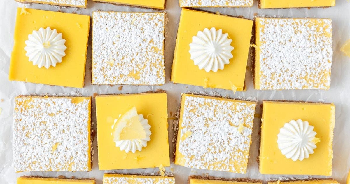 Lemon Bars with Graham Cracker Crust Recipe | Samsung Food App