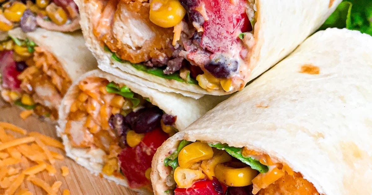 Southwest Chicken Wrap Recipe | Samsung Food App