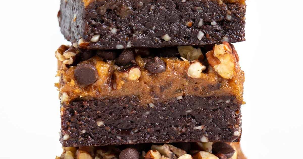 No Bake Turtle Brownies (Vegan, Gluten-Free) Recipe | Samsung Food App