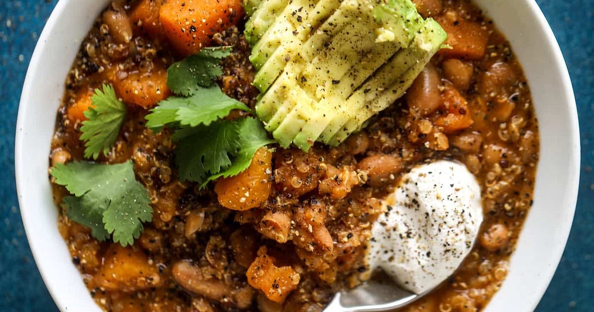 Butternut Squash Quinoa Chili Recipe | Samsung Food App