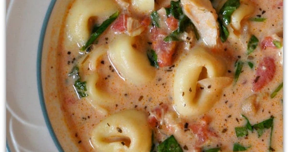 Instant Pot Creamy Tortellini, Spinach and Chicken Soup Recipe | Samsung Food App