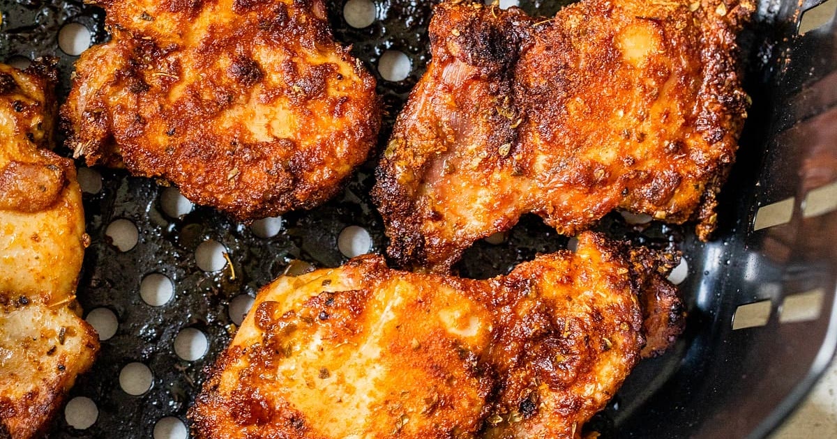 Air Fryer Chicken Thighs Recipe | Samsung Food App