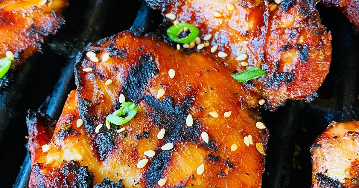 Japanese BBQ Grilled Chicken Recipe | Samsung Food App