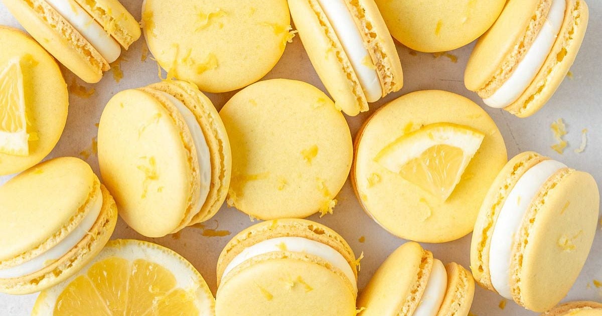 Lemon Macarons Recipe | Samsung Food App