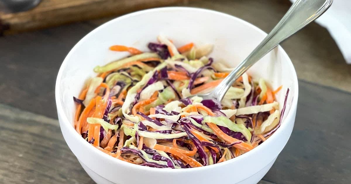 The Perfect Coleslaw For Pulled Pork Recipe | Samsung Food App