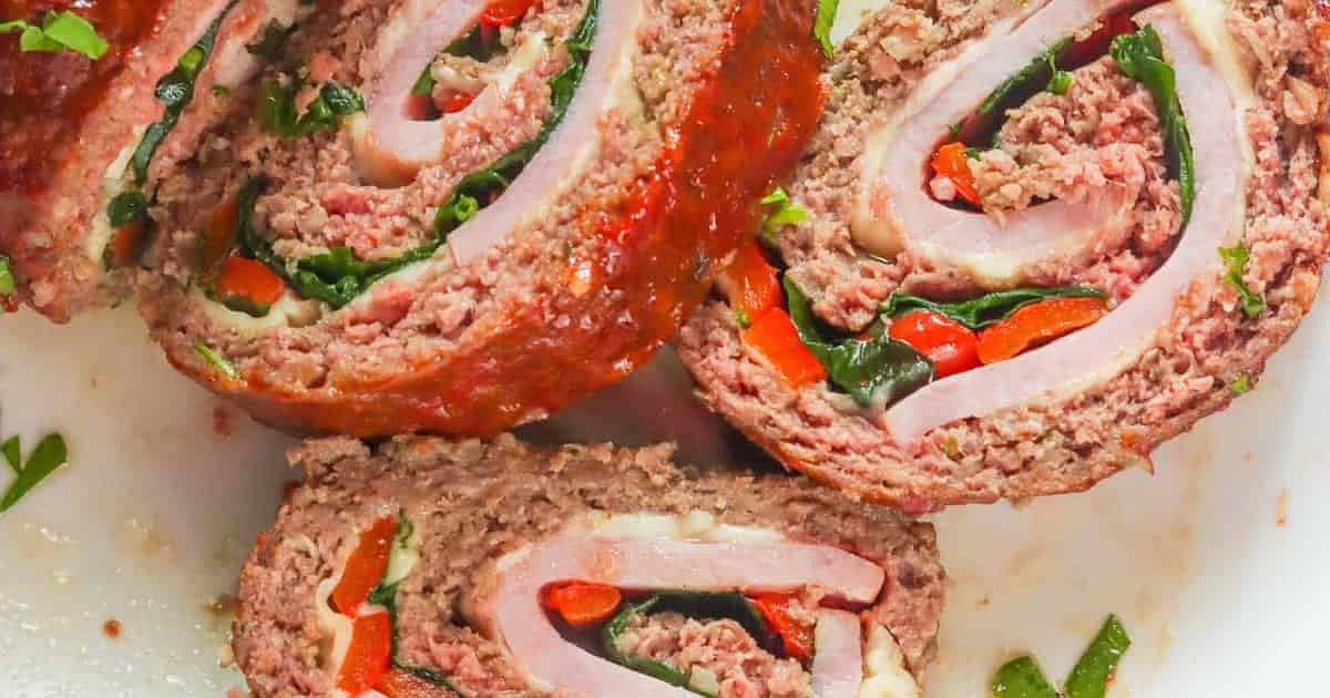 Meatloaf Stuffed Shells Stuffed Meatloaf Recipe | Samsung Food App