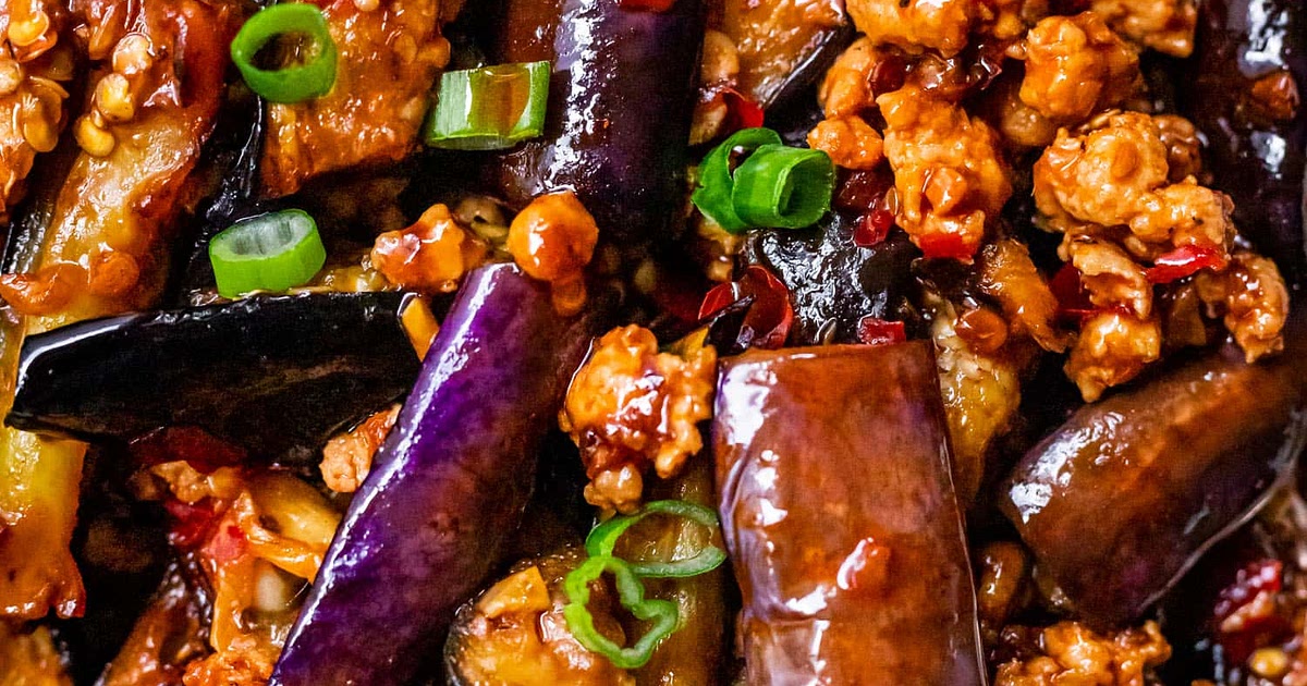 Easy Chinese Eggplant with Minced Pork Recipe | Samsung Food App