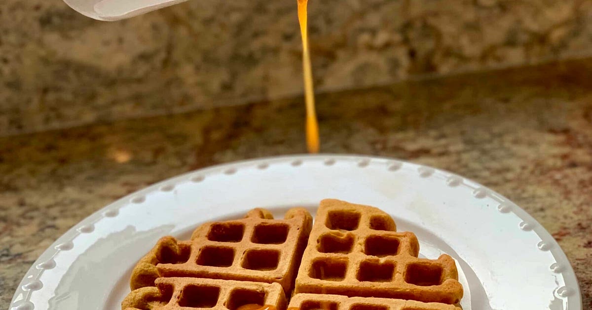 Crispy Pumpkin Waffles with Pumpkin Syrup Recipe | Samsung Food App