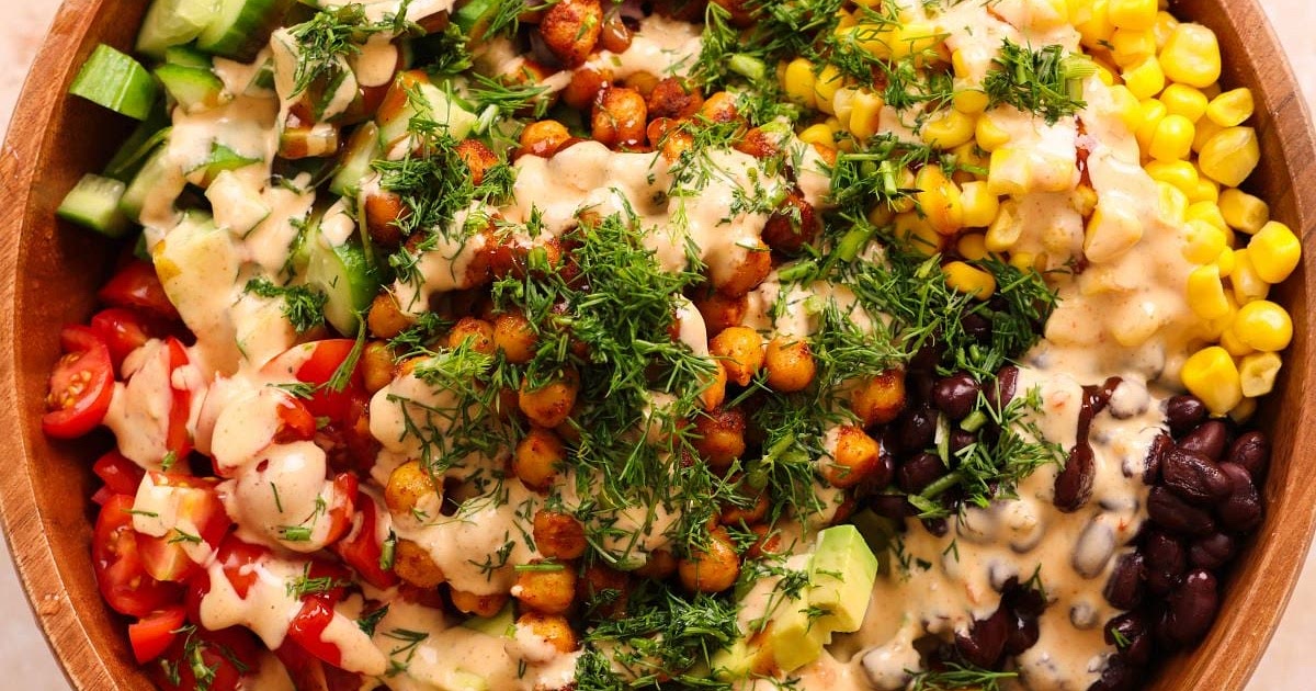 SOUTHWEST BBQ SUMMER SALAD RECIPE Recipe | Samsung Food App