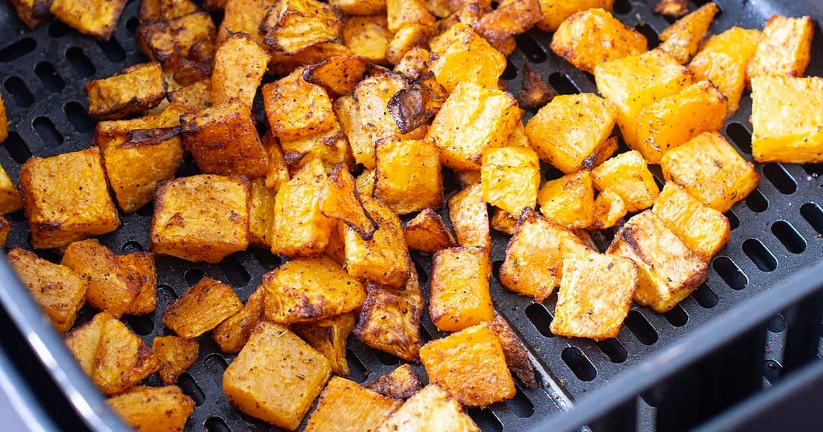 Air Fryer Butternut Squash Recipe | Samsung Food App