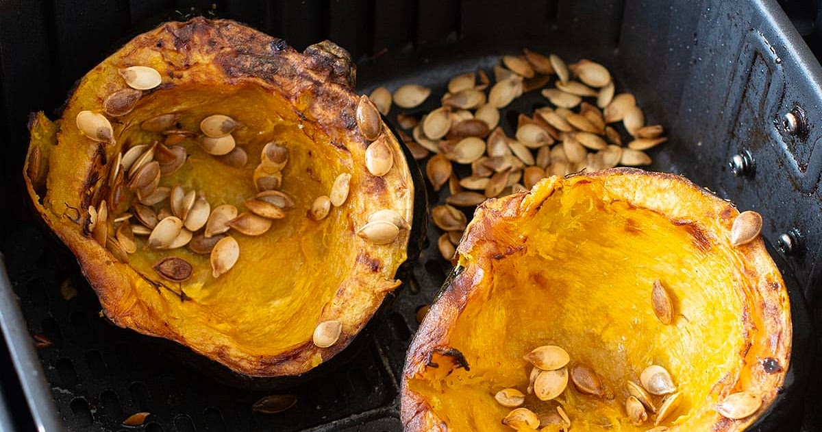 Air Fryer Acorn Squash Recipe | Samsung Food App