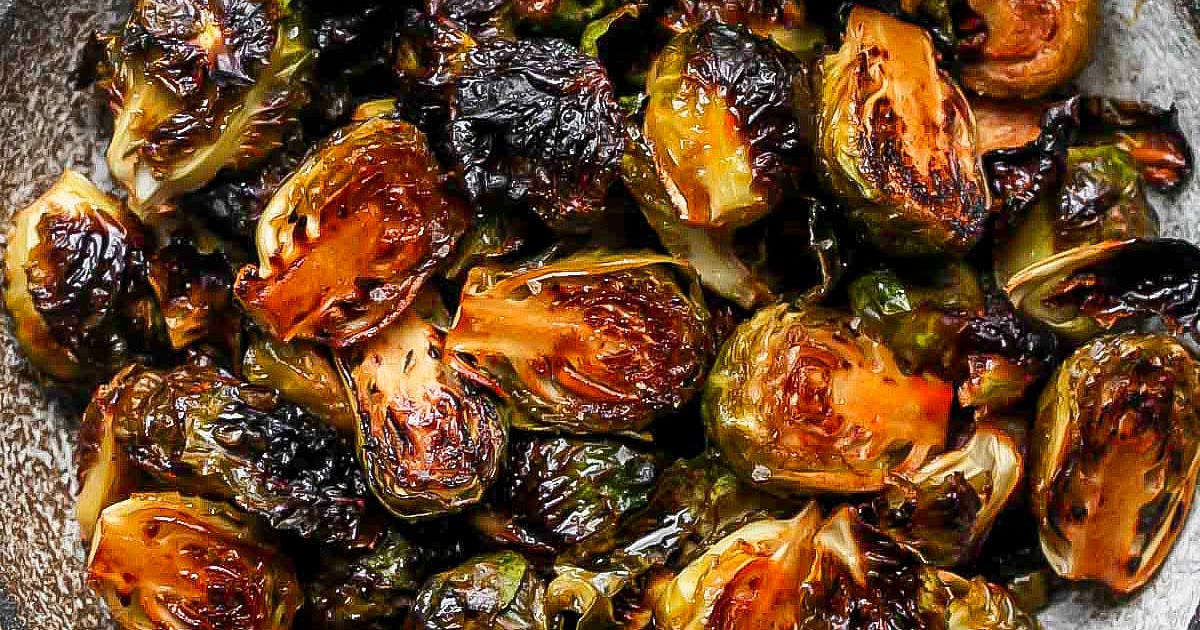 Chipotle-Balsamic Brussels Sprouts Recipe | Samsung Food App