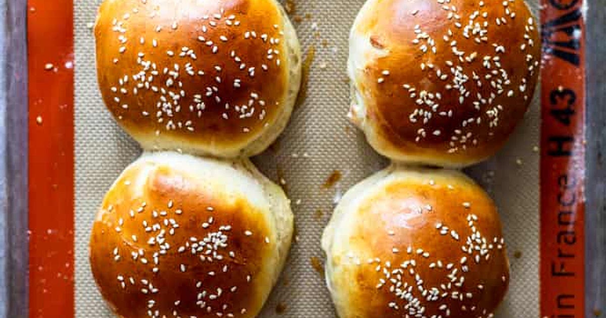 40 minute hamburger buns Recipe | Samsung Food App