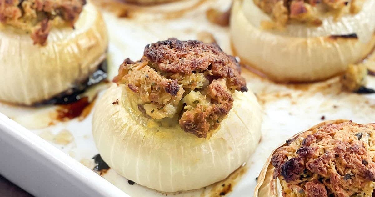 Stuffed Onions Recipe | Samsung Food App