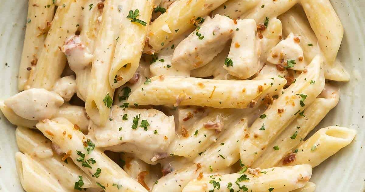 Chicken Bacon Ranch Pasta Recipe | Samsung Food App