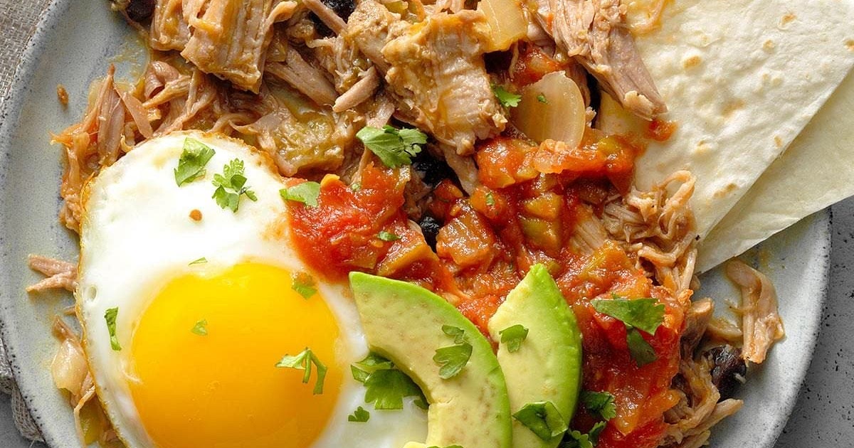Carnitas Huevos Rancheros Recipe | Samsung Food App