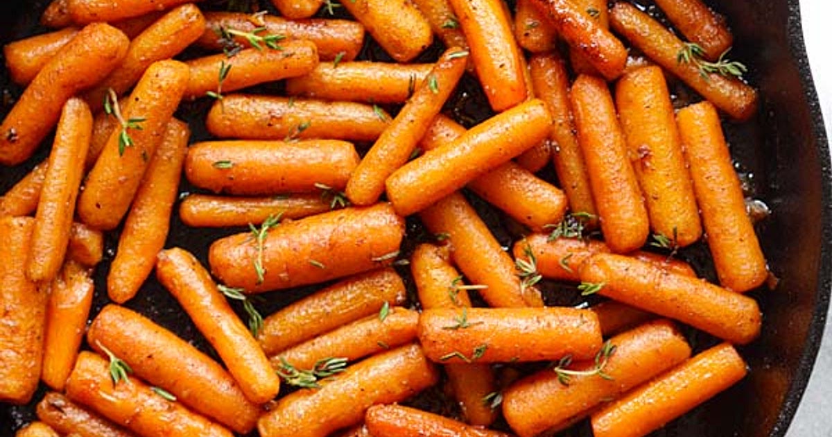 Brown Butter Garlic Honey Roasted Carrots Recipe | Samsung Food App