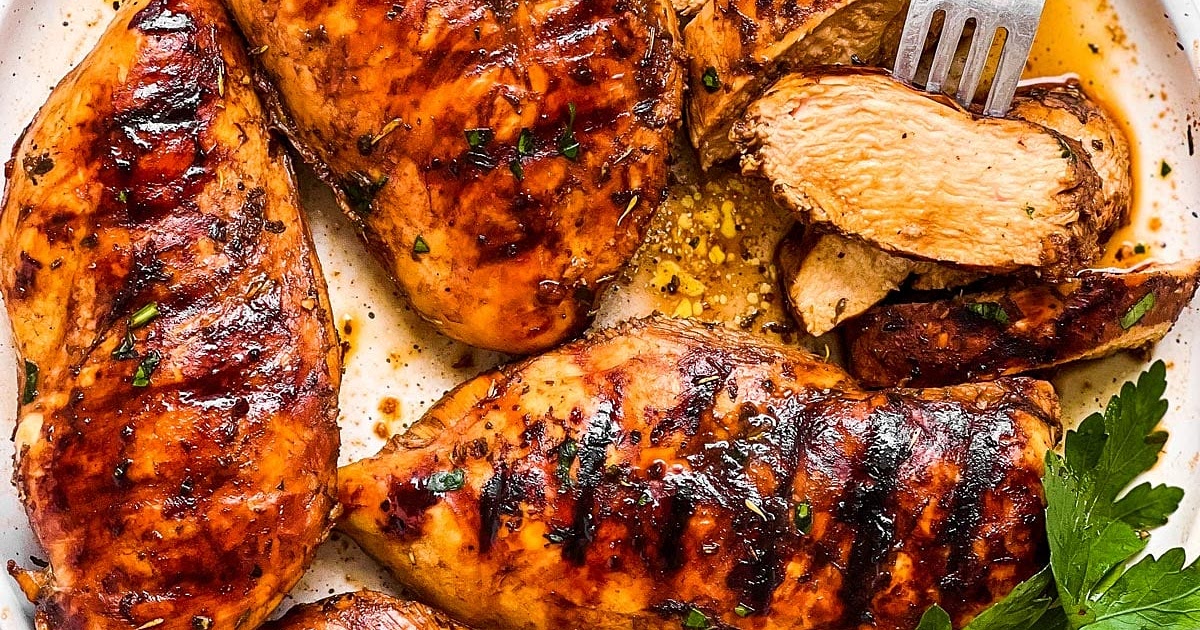 Balsamic Chicken Marinade Recipe | Samsung Food App