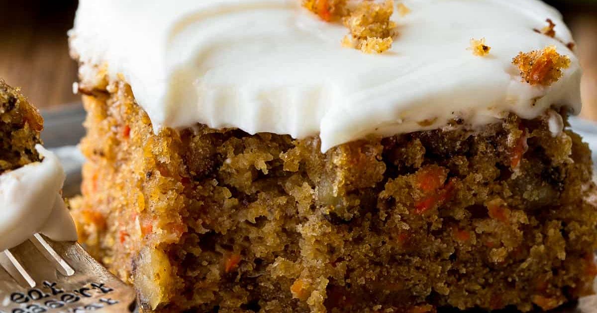 Pineapple Carrot Cake with Cream Cheese Frosting Recipe | Samsung Food App