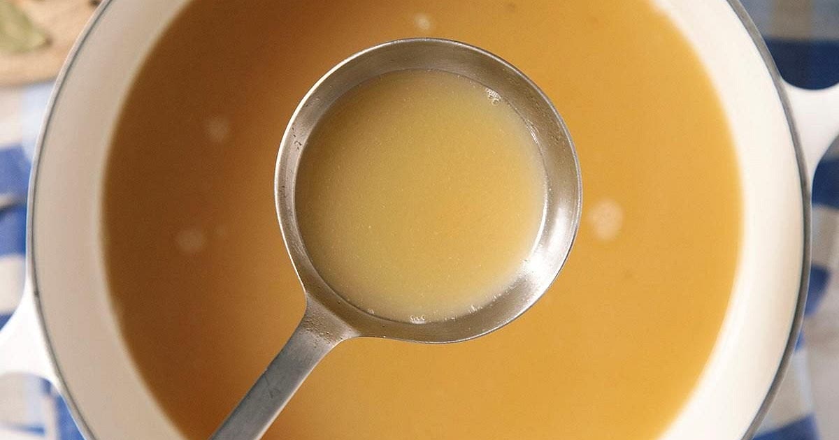 Homemade Chicken Broth Recipe | Samsung Food App