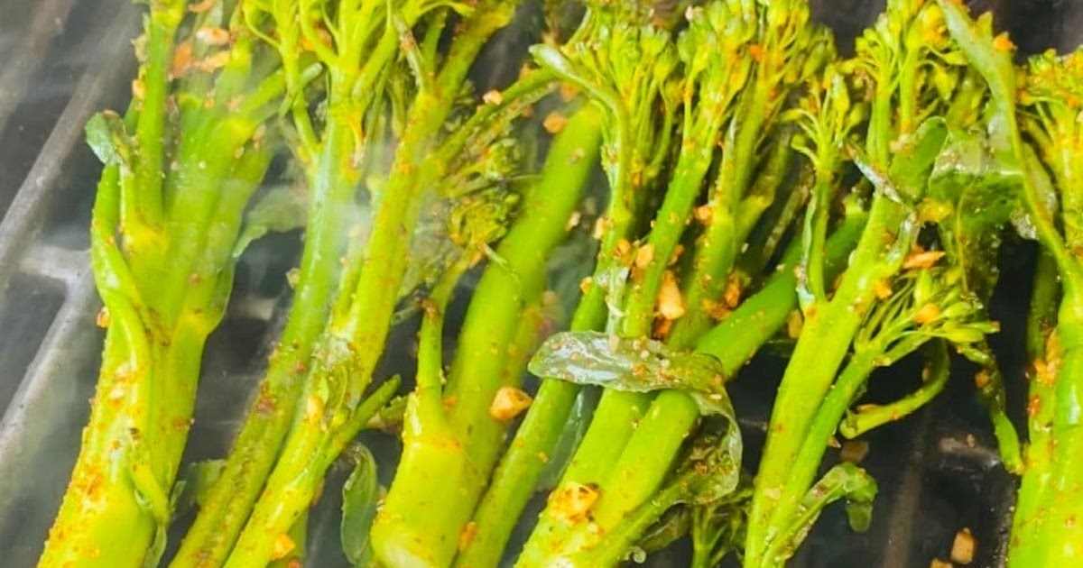 Grilled BBQ Broccolini Recipe | Samsung Food App