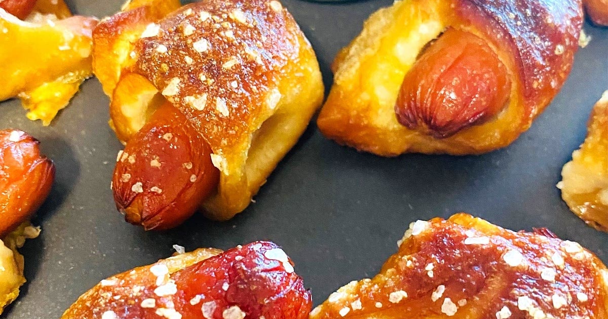 Mini Pretzel Dogs with Beer Cheese Recipe | Samsung Food App