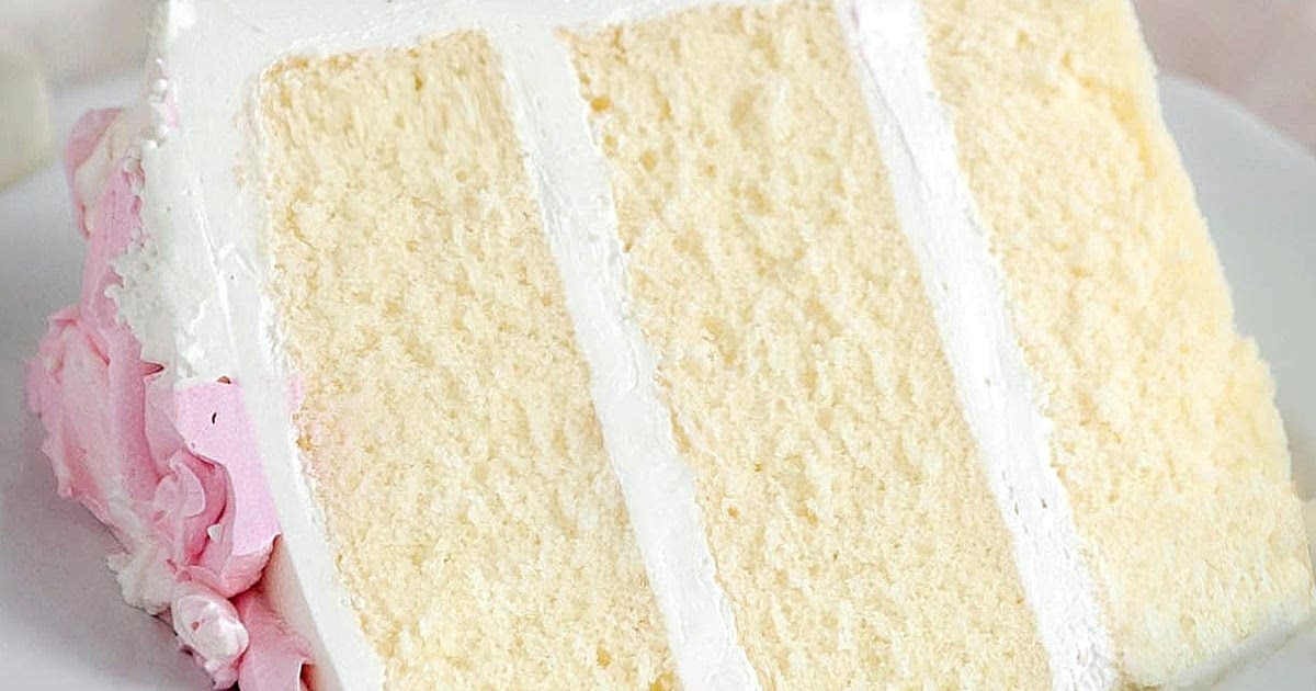 Moist Vanilla Cake Recipe With Easy Buttercream | Samsung Food App