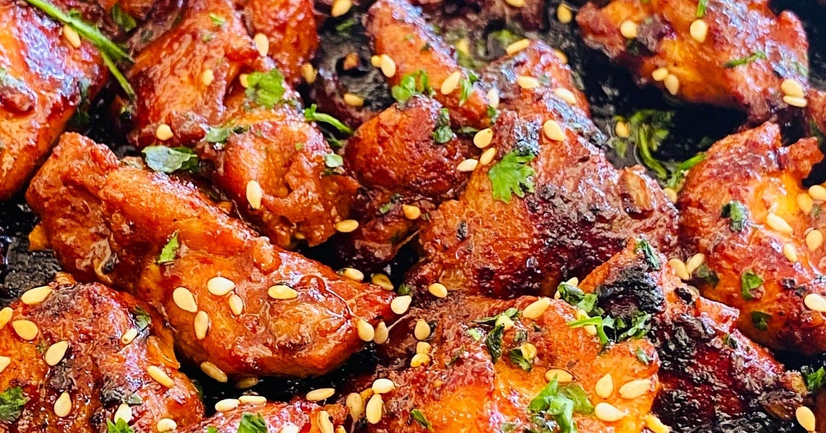Blackstone Korean Chicken Bites Recipe | Samsung Food App
