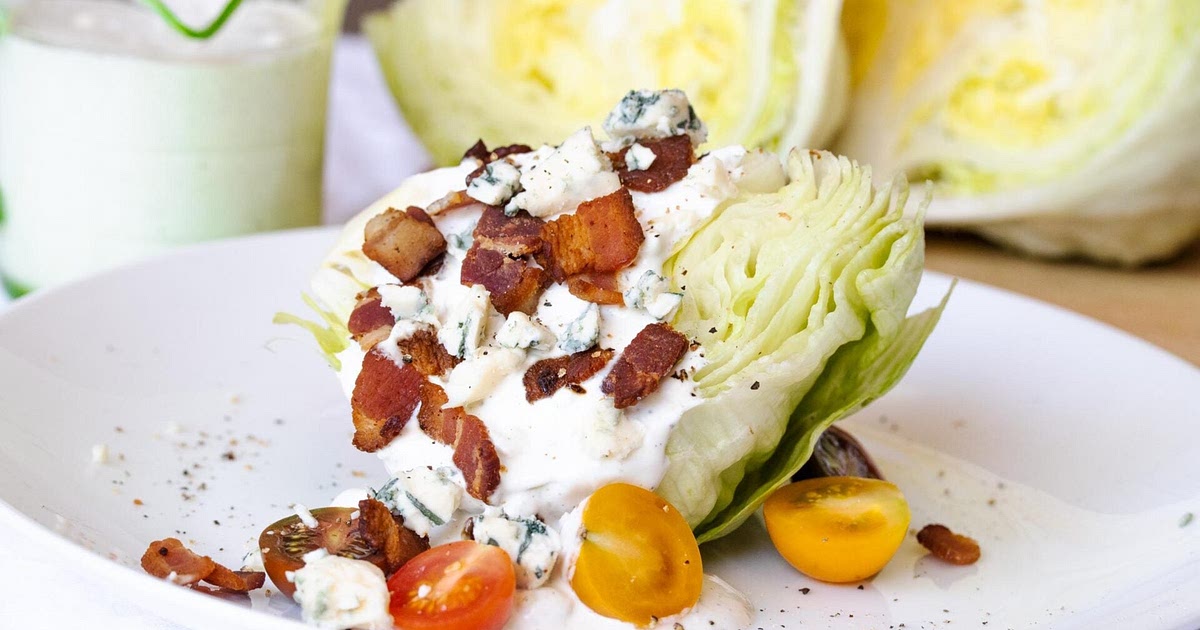Iceberg Wedges with Blue Cheese Dressing Recipe | Samsung Food App
