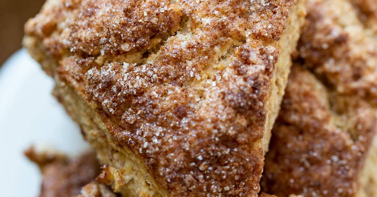 Vegan Churro Scones No Oil (Vegan Cinnamon Scones) Recipe | Samsung ...