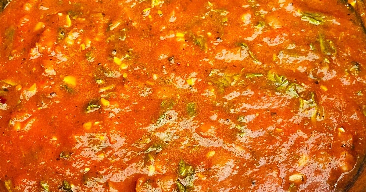 Smoked Italian Spaghetti Sauce Recipe | Samsung Food App