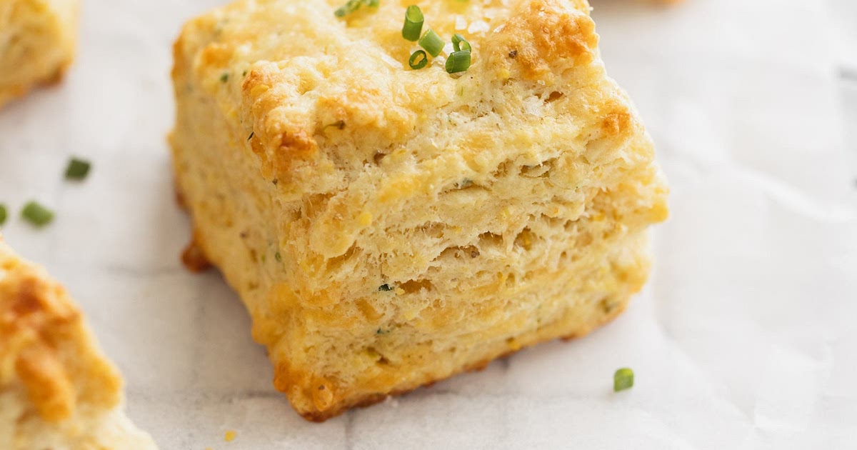 Cheddar Chive Scones Recipe | Samsung Food App