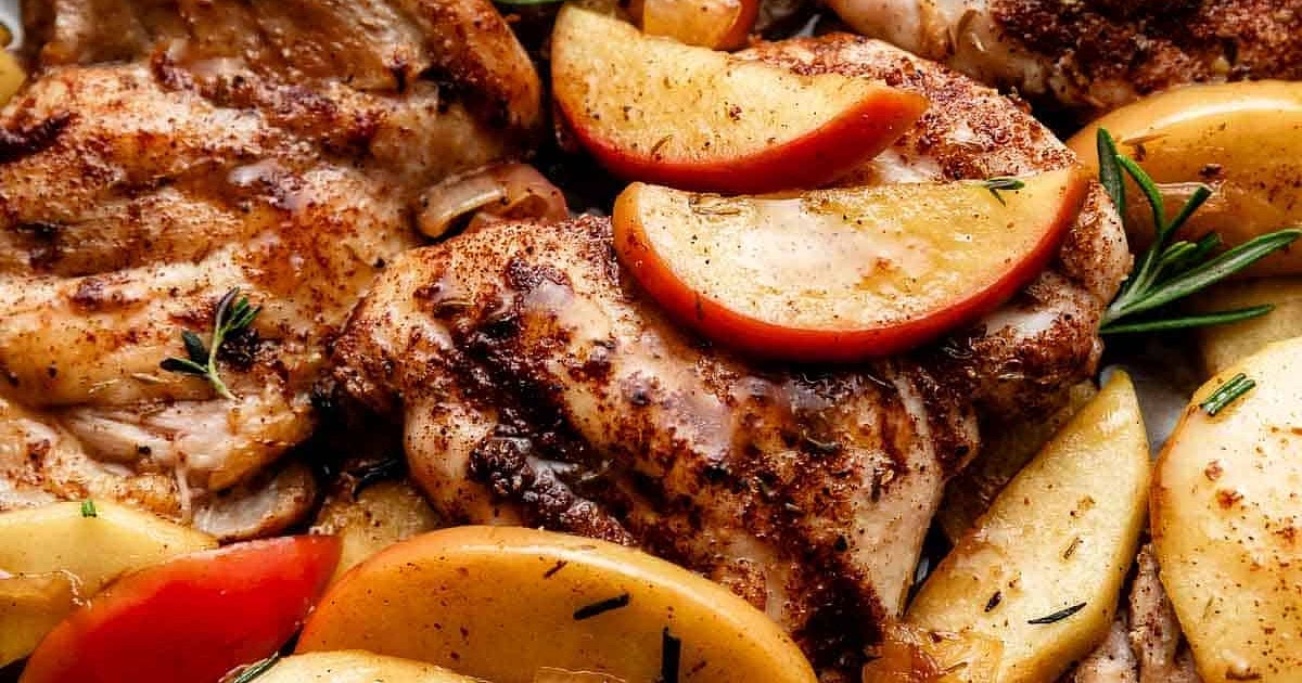 Skillet Apple Cider Chicken Recipe | Samsung Food App