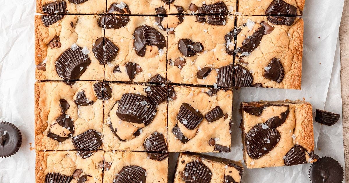 Peanut Butter Blondies Recipe | Samsung Food App