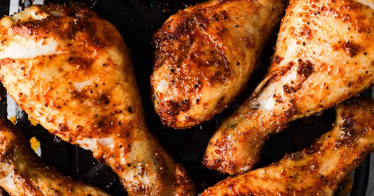 Air Fryer Chicken Legs Recipe | Samsung Food App