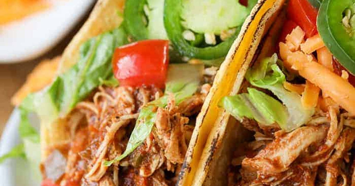 Instant Pot Chicken Tacos (Pressure Cooker) Recipe | Samsung Food App