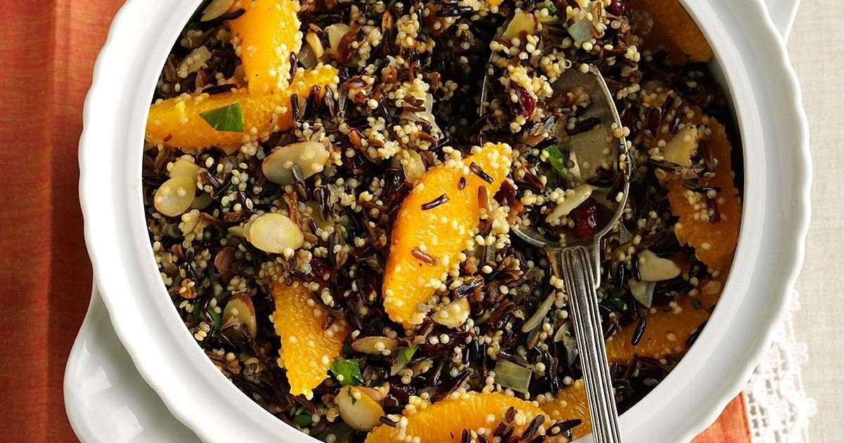 Wild Rice, Quinoa & Cranberry Salad Recipe | Samsung Food App