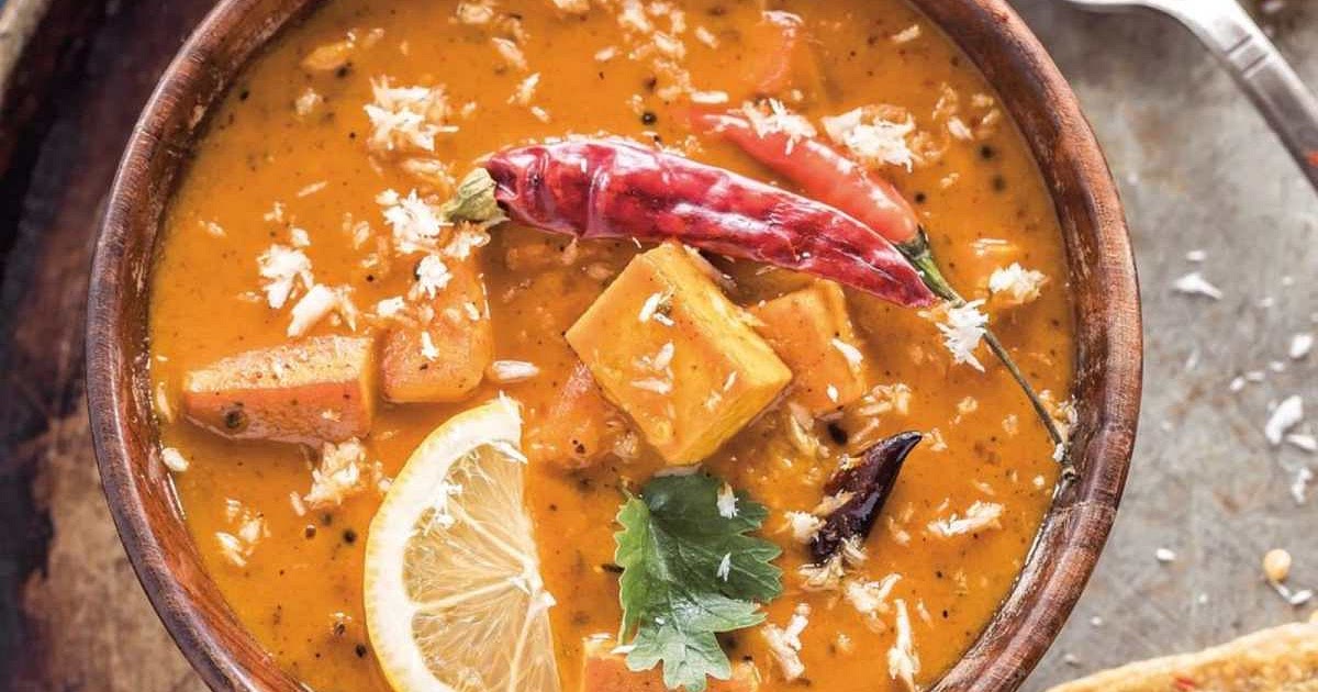 Instant Pot Tofu Mango Coconut Curry Recipe | Samsung Food App