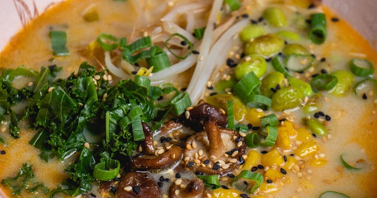 Creamy Soy Milk Ramen Recipe | Samsung Food App