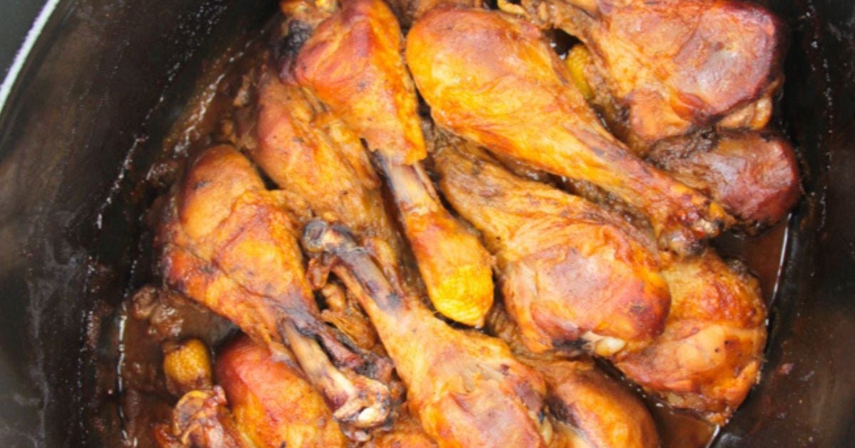 Crockpot BBQ Chicken Legs (Gluten-Free) Recipe | Samsung Food App