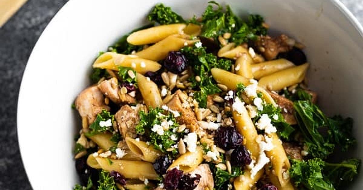 Kale Chicken Pasta Salad Recipe | Samsung Food App