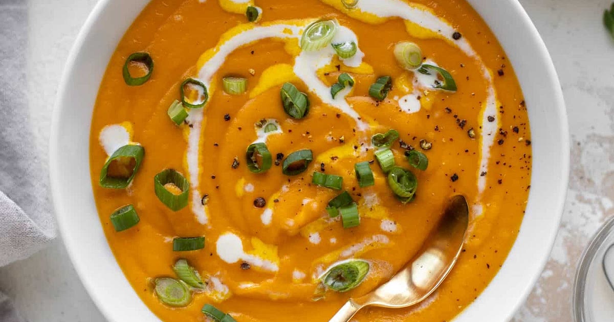 Roasted Carrot Coconut Soup Recipe | Samsung Food App