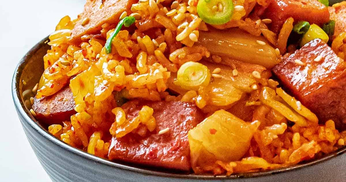 Kimchi Fried Rice with Spam Recipe | Samsung Food App