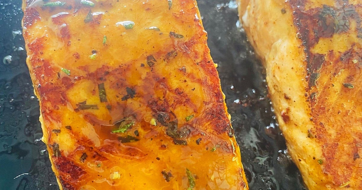 Blackstone Maple Dijon Salmon Recipe | Samsung Food App