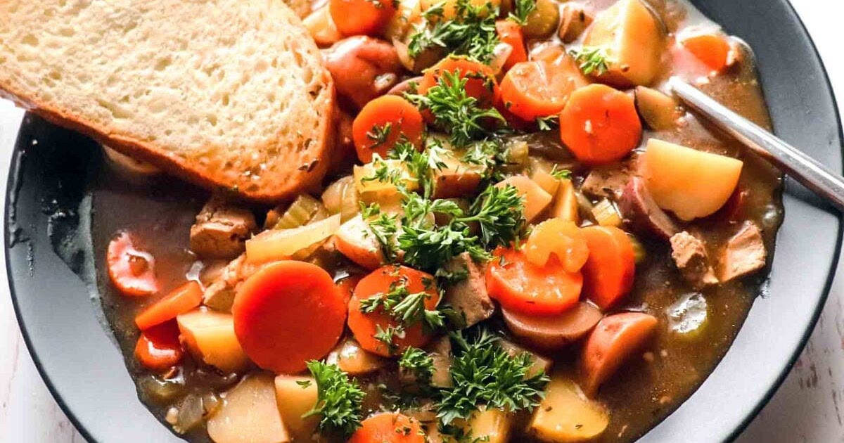 Easy and Hearty Vegan Stew Recipe | Samsung Food App