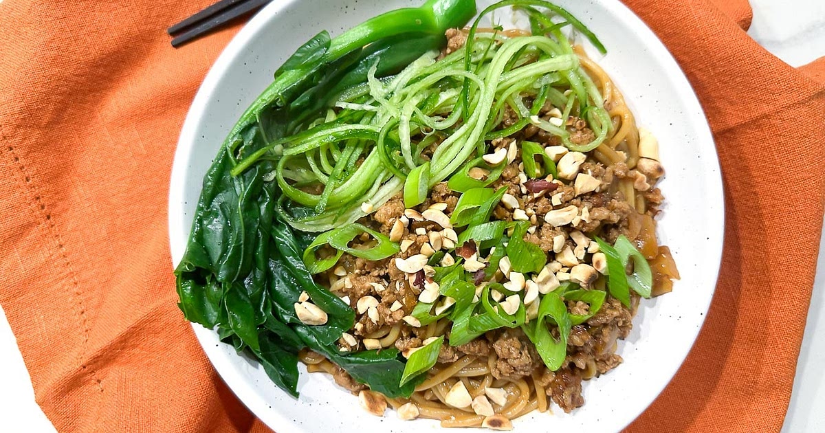 Low FODMAP Dan Dan Noodles Recipe | Samsung Food App