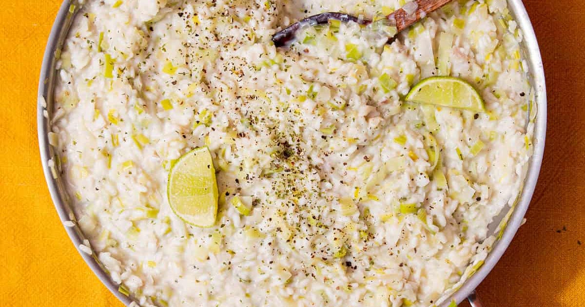 Fish Risotto (Haddock and Leek Risotto) Recipe | Samsung Food App