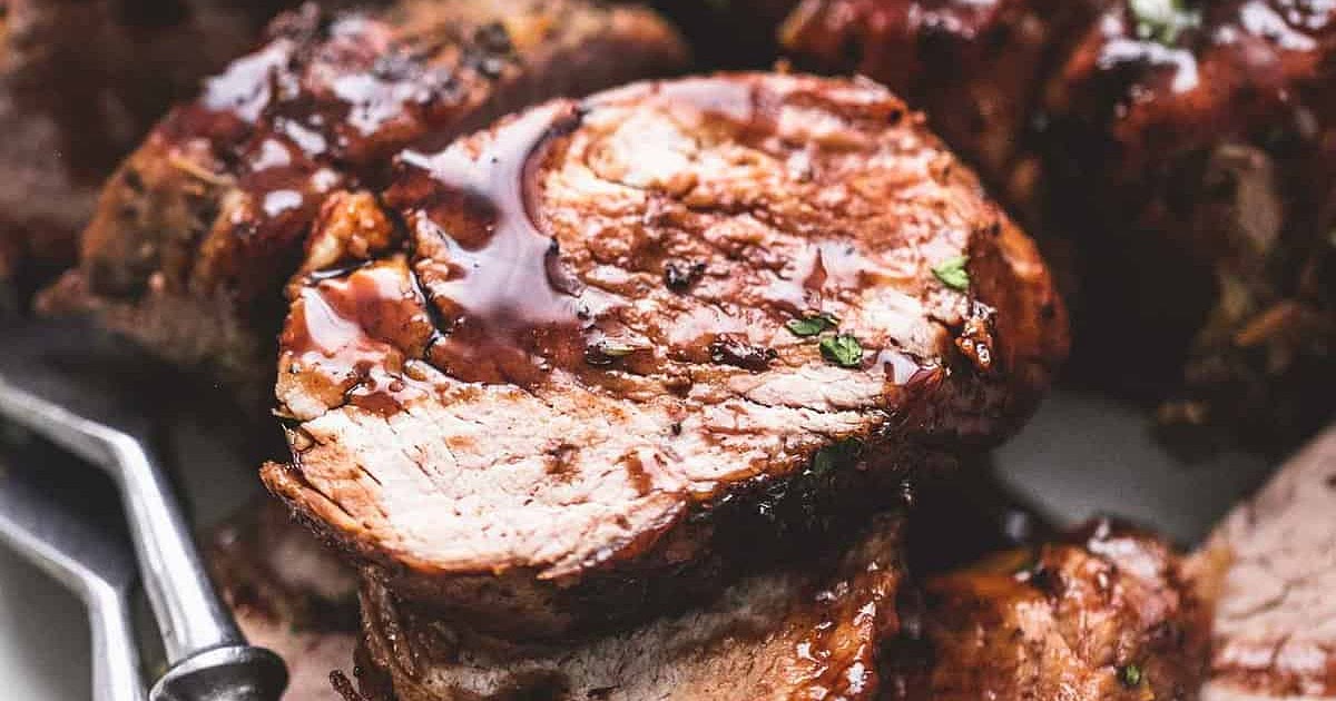 Instant Pot Balsamic Pork Tenderloin Recipe | Samsung Food App