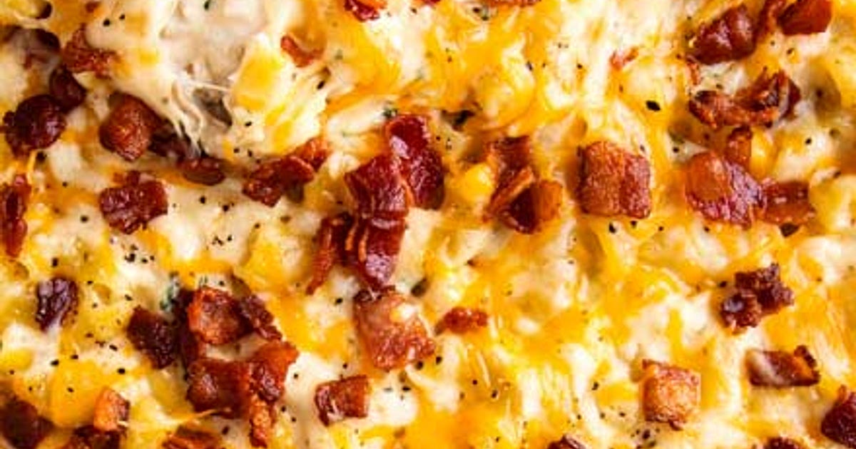 Chicken Bacon Ranch Mac and Cheese Casserole Recipe | Samsung Food App
