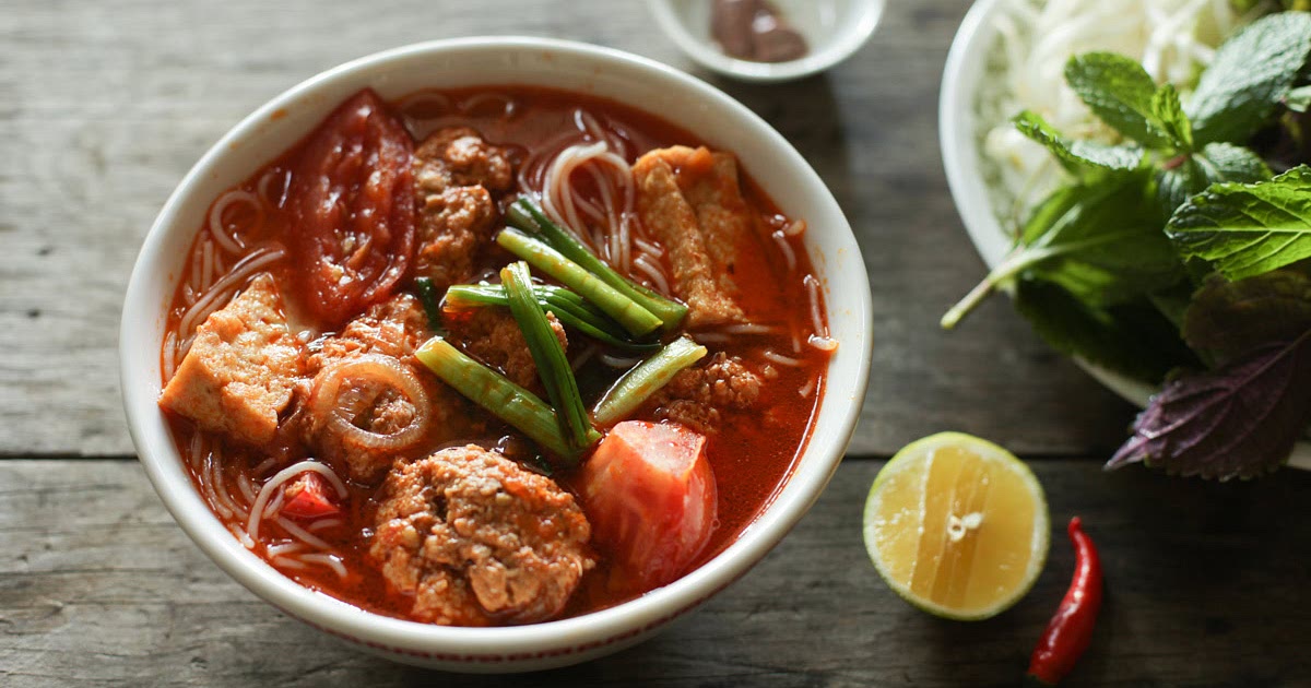 Bún Riêu (Vietnamese Crab, Pork & Tomato Noodle Soup) Recipe | Samsung Food App